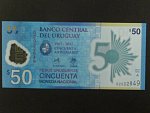 URUGUAY, 50 Pesos uruguayos 2017, BNB. B559a, Pi. 100