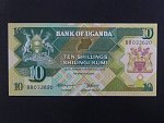 UGANDA, 10 Shillings 1987, BNB. B132a, Pi. 28
