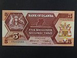 UGANDA, 5 Shillings 1987, BNB. B131a, Pi. 27