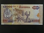 ZAMBIE, 5000 Kwacha 2001, BNB. B142a, Pi. 41