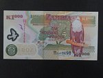 ZAMBIE, 1000 Kwacha 2005, BNB. B146d, Pi. 44