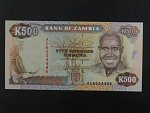 ZAMBIE, 500 Kwacha 1991, BNB. B136a, Pi. 35