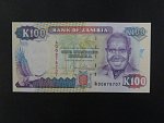 ZAMBIE, 100 Kwacha 1991, BNB. B135a, Pi. 34