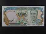 ZAMBIE, 20 Kwacha 1989, BNB. B133a, Pi. 32