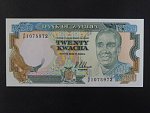 ZAMBIE, 20 Kwacha 1989, BNB. B133b, Pi. 32
