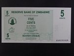 ZIMBABWE, 5 Cents 2006, BNB. B125a, Pi. 34