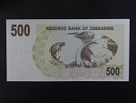 ZIMBABWE, 500 Dollars 2006, BNB. B134a, Pi. 43