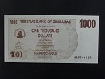 ZIMBABWE, 1000 Dollars 2006, BNB. B135a, Pi. 44