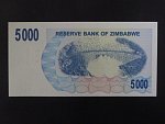 ZIMBABWE, 5000 Dollars 2007, BNB. B136a, Pi. 45
