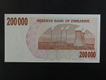 ZIMBABWE, 200.000 Dollars 2007, BNB. B140a, Pi. 49
