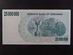 ZIMBABWE, 25 mil Dollars 2008, BNB. B147a, Pi. 56