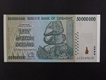 ZIMBABWE, 50 mil Dollars 2008, BNB. B170b, Pi. 79