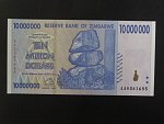 ZIMBABWE, 10.000.000 Dollars 2008, BNB. B169a, Pi. 78
