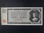 50 K 1940 série A 19, perforace SPECIMEN