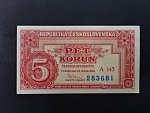 5 Kčs 25.1.1949 série A 143