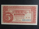5 Kčs 25.1.1949 série A 14