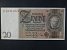 ČESKOSLOVENSKO - ZAHRANIČNÍ BANKOVKY PLATNÉ NA ČS ÚZEMÍ (1938-1945) - Německo, 20 RM 1929 série Z, mírové vydání, podtiskové písmeno B, Ba. D3b