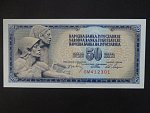 50 Dinara 1968 - velký 6-ti místný číslovač, BNB. B411b, Pi. 83