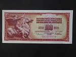 100 Dinara 1978 série ZA replacement, BNB. B412dz, Pi. 80
