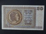20 Dinara 1936, BNB. B105a, Pi. 30