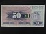 EVROPA-BOSNA A HERCEGOVINA - 50.000 dinara on 50 Dinara 23.10.1993 s raz. SARAJEVO,  Pi. 55