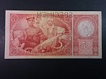 50 Kč 1.10.1929 série Va, perf. SPECIMEN