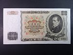 1000 Kč 1934 série P, 1x perf. SPECIMEN