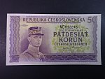 50 Kčs 1945 série MD, perf. 