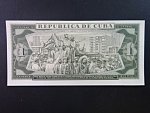 KUBA, 1 Peso 1969 anulát s přeriskem SPECIMEN, BNB. B823cs, Pi. 102
