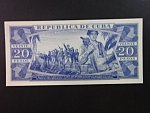 KUBA, 20 Pesos 1971, BNB. B827a, Pi. 105