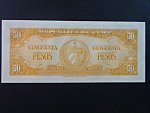 KUBA, 50 Pesos 1958, BNB. B805b, Pi. 81