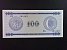 AMERIKA - KUBA, 100 Pesos 1991, BNB. BFX825a, Pi. PFX25
