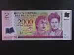 PARAGUAY, 2000 Guaranies 2008, BNB. B846a, Pi. 228