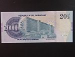 PARAGUAY, 20.000 Guaranies 2009, BNB. B852a, Pi. 230b