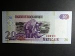 MOZAMBIK, 20 Meticais 2006, BNB. B228a, Pi. 143