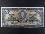 KANADA, 20 Dollars 1937, BNB. B325c, Pi. 62