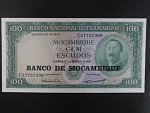 MOZAMBIK, 100 Escudos 1961, BNB. B202a, Pi. 117