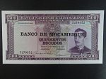 MOZAMBIK, 500 Escudos 1967, BNB. B203a, Pi. 118