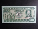 MOZAMBIK, 100 Meticais 1989, BNB. B215d, Pi. 130