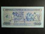 MOZAMBIK, 500 Meticais 1989, BNB. B216c, Pi. 131