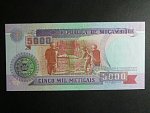 MOZAMBIK, 5000 Meticais 1991, BNB. B221a, Pi. 136
