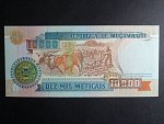 MOZAMBIK, 10.000 Meticais 1991, BNB. B222a, Pi. 137