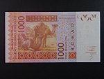 ZÁPADNÍ AFRIKA, TOGO, 1000 Francs 2013 T, BNB. B121Tm, Pi. 815h