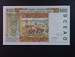 ZÁPADNÍ AFRIKA, SENEGAL, 500 Francs 1992 K, BNB. B115Kb, Pi. 710Kb