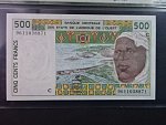 ZÁPADNÍ AFRIKA, BURKINA FASO, 500 Francs 1996 C, BNB. B115Cf, Pi. 310Cf, PMG66