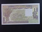 ZÁPADNÍ AFRIKA, SENEGAL, 500 Francs 1989 K, BNB. B111Kk, Pi. 7106Kk