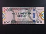 GUYANA, 1000 Dollars 2019, BNB. B120a, Pi. 38c