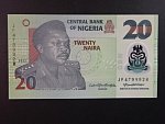 NIGÉRIE, 20 Naira 2022, BNB. B232x, Pi. 34n