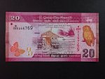 SRÍ LANKA, 20 Rupees 2021, BNB. B123g, Pi. 123