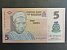 AFRIKA - NIGÉRIE, 5 Naira 2009 7-ti místný číslovač, BNB. B234b, Pi. 38